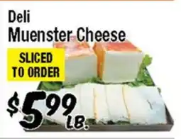 Western Beef Deli Muenster Cheese offer