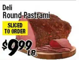 Western Beef Deli Round Pastrami offer
