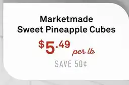 Standard Market Marketmade Sweet Pineapple Cubes offer