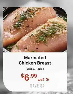 Standard Market Marinated Chicken Breast offer