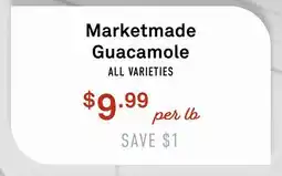 Standard Market Marketmade Guacamole offer