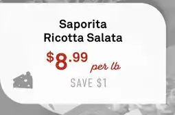 Standard Market Saporita Ricotta Salata offer
