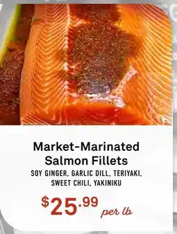 Standard Market Market-Marinated Salmon Fillets offer