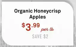 Standard Market Organic Honeycrisp Apples offer