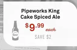 Standard Market Pipeworks King Cake Spiced Ale offer