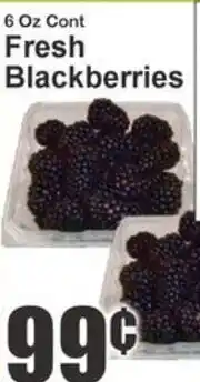 Key Food Fresh Blackberries offer