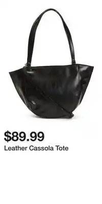 TJ Maxx Leather Cassola Tote offer