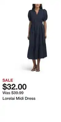 TJ Maxx Lorelai Midi Dress offer