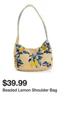 TJ Maxx Beaded Lemon Shoulder Bag offer