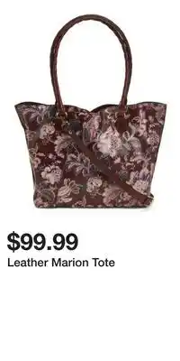 TJ Maxx Leather Marion Tote offer