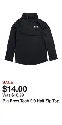 TJ Maxx Big Boys Tech 2.0 Half Zip Top offer