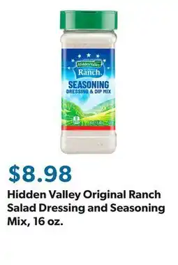 Sam's Club Hidden Valley Original Ranch Salad Dressing and Seasoning Mix, 16 oz offer