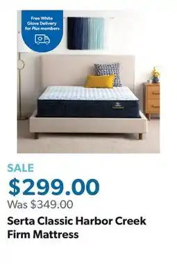 Sam's Club Serta Classic Harbor Creek Firm Mattress offer