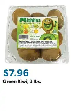 Sam's Club Green Kiwi, 3 lbs offer