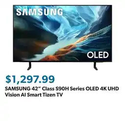 Sam's Club SAMSUNG 42 Class S90H Series OLED 4K UHD Vision AI Smart Tizen TV offer