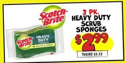 Ollie's HEAVY DUTY SPONGES SCRUB offer