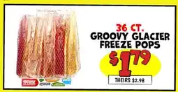 Ollie's GROOVY GLACIER FREEZE POPS offer