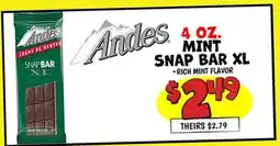 Ollie's MINT FLAVOR SNAP BAR offer