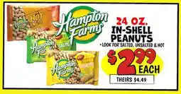 Ollie's IN-SHELL PEANUTS offer