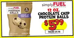 Ollie's CHOCOLATE CHIP PROTEIN BALLS offer