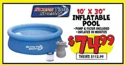 Ollie's 10' X 30 INFLATABLE POOL offer