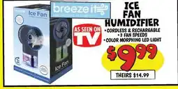 Ollie's ICE FAN HUMIDIFIER offer