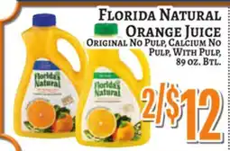 Trade Fair Supermarket FLORIDA NATURAL ORANGE JUICE offer