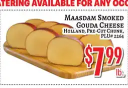 Trade Fair Supermarket Maasdam Smoked Gouda Cheese offer