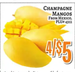 Trade Fair Supermarket CHAMPAGNE MANGOS offer