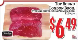 Trade Fair Supermarket Top Round London Broil offer
