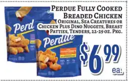 Trade Fair Supermarket PERDUE FULLY COOKED BREADED CHICKEN offer
