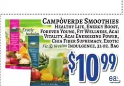 Trade Fair Supermarket CAMPÒVERDE SMOOTHIES offer