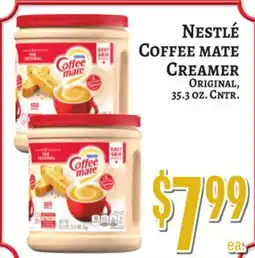 Trade Fair Supermarket Nestlé COFFEE MATE CREAMER offer