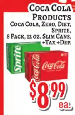 Trade Fair Supermarket COCA COLA PRODUCTS offer