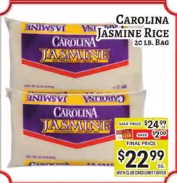 Trade Fair Supermarket CAROLINA JASMINE RICE offer
