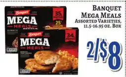 Trade Fair Supermarket Banquet Mega Meals offer