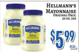 Trade Fair Supermarket HELLMANN'S MAYONNAISE offer