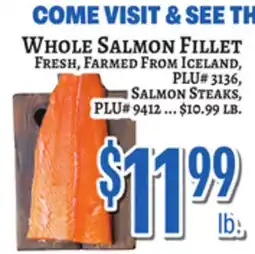 Trade Fair Supermarket WHOLE SALMON FILLET offer