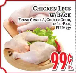 Trade Fair Supermarket CHICKEN LEGS w/BACK offer