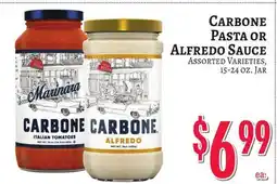 Trade Fair Supermarket Carbone Pasta Or Alfredo Sauce offer