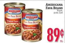 Trade Fair Supermarket AMERICANA FAVA BEANS offer