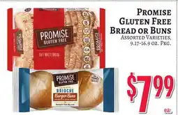 Trade Fair Supermarket PROMISE Gluten Free Bread or Buns offer