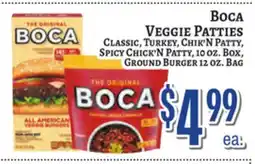 Trade Fair Supermarket BOCA VEGGIE PATTIES offer