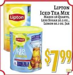 Trade Fair Supermarket LIPTON ICED TEA MIX offer