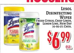 Trade Fair Supermarket LYSOL Disinfecting Wipes offer
