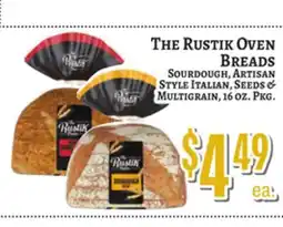 Trade Fair Supermarket THE RUSTIK OVEN BREADS offer