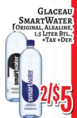 Trade Fair Supermarket GLACEAU SMARTWATER offer