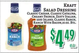 Trade Fair Supermarket Kraft SALAD DRESSING offer