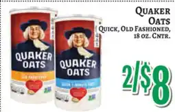 Trade Fair Supermarket Quaker Oats offer