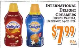 Trade Fair Supermarket INTERNATIONAL DELIGHT CREAMERS offer